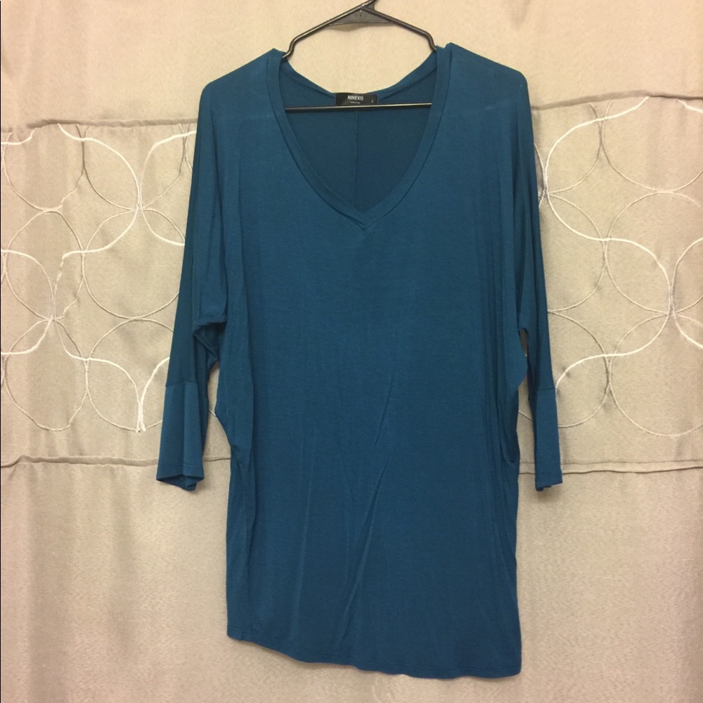 3/4 sleeve dolman  style